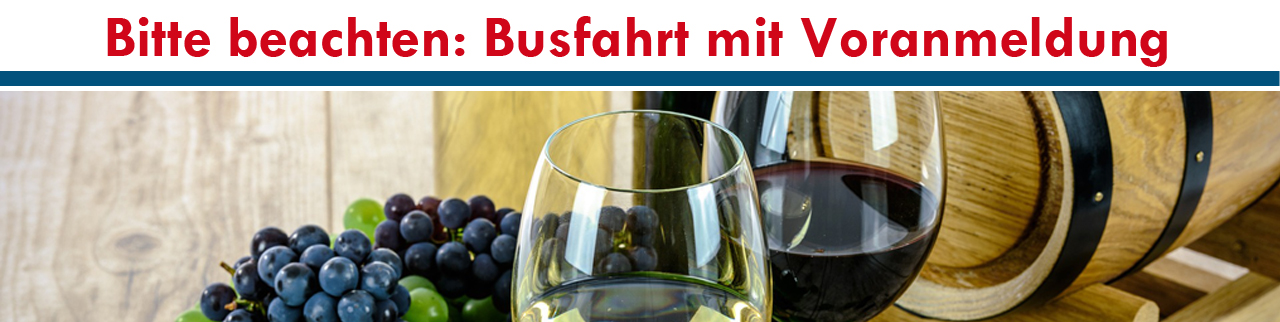 Busfahrt nach Eltville zur Weinprobe